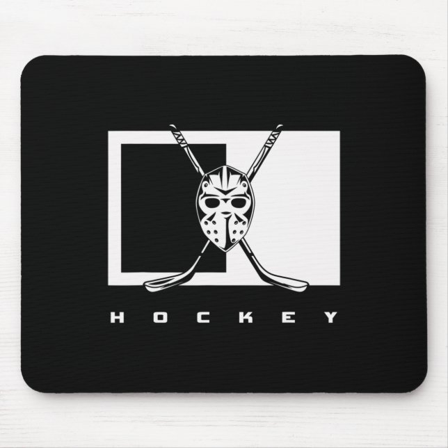 Hockey Apparel - Hockey-Eishockey-Spieler-Geschenk Mousepad (Vorne)