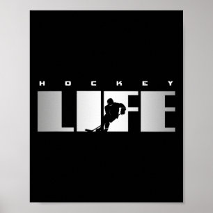Hockey Apparel - Hockey-Eishockey-Spieler-Geschenk Poster