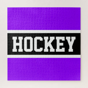 HOCKEY Athletic Bright Lila Schwarz-weiße Streifen