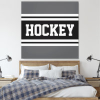 HOCKEY Athletik Grau Schwarz Weiß Rennstreifen