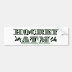 Hockey ATM Autoaufkleber