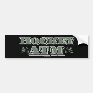 Hockey ATM Autoaufkleber