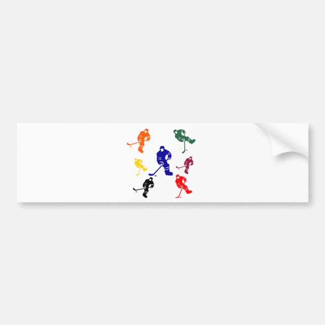 HOCKEY AUTOAUFKLEBER (Vorne)