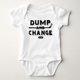Hockey-Baby-Bodysuit-Dump und Change Baby Strampler
