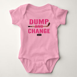 Hockey Baby Girl Pink Tutu Baby Strampler