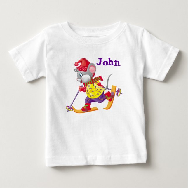 Hockey Baby T-shirt (Vorderseite)