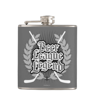 Hockey Beer League Legende Flachmann
