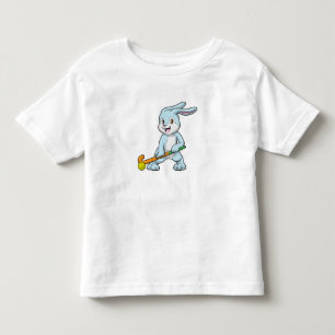 Hockey bei Feldhockey mit Hockeystick Kleinkind T-shirt