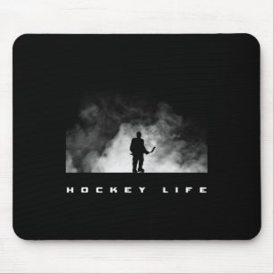 Hockey-Bekleidung - Hockey-Eishockey-Spieler-Gesch Mousepad