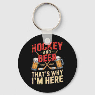 Hockey-Bier für Männer Lustige Geschenkidee Schlüsselanhänger