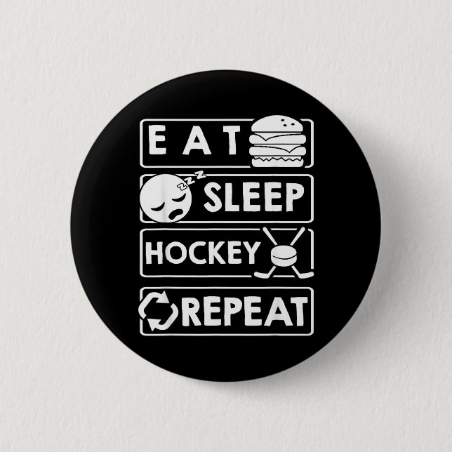 Hockey Button (Vorderseite)