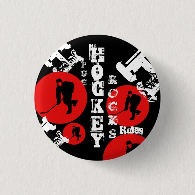 Hockey Button (Vorderseite)