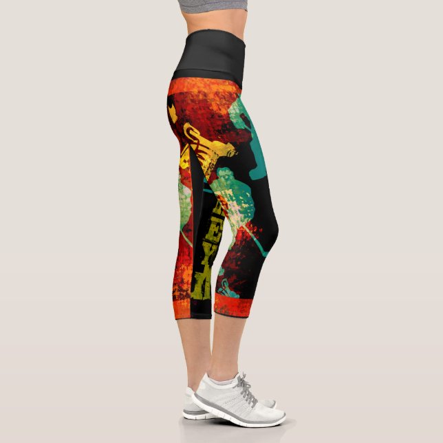 HOCKEY CAPRI LEGGINGS (Rechts)