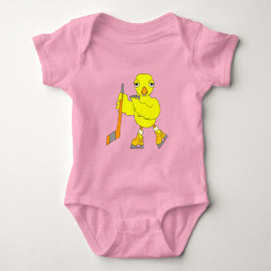 Hockey Chick Baby Strampler
