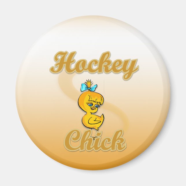 Hockey Chick Magnet (Vorne)
