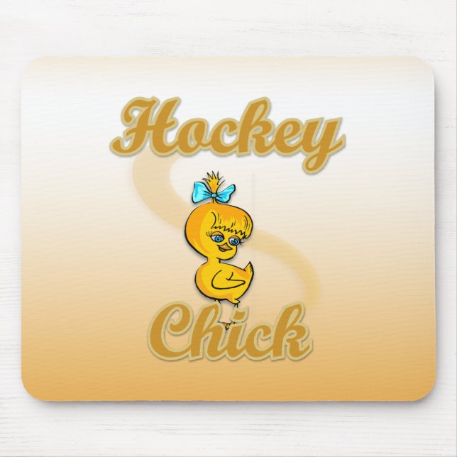 Hockey Chick Mousepad (Vorne)