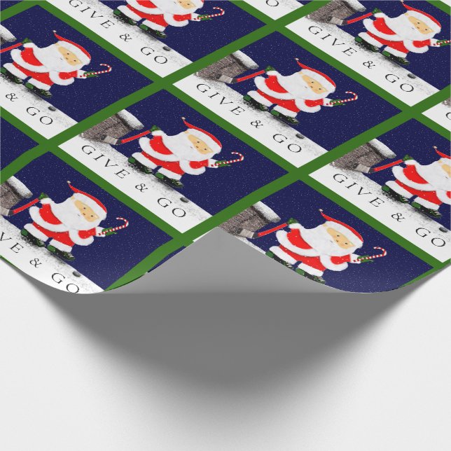 Hockey Christmas Geschenkpapier (Ecke)