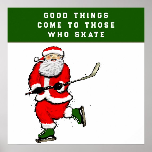 Hockey Christmas Poster (Vorne)