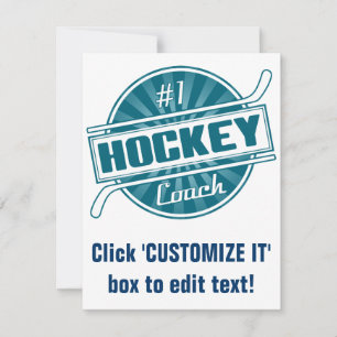 Hockey Coach #1 (blau)