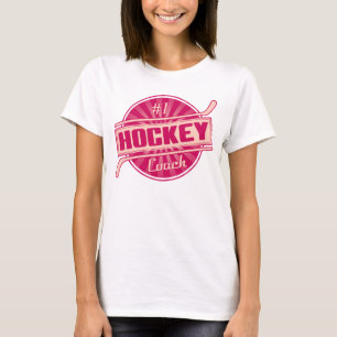 Hockey Coach #1 mit Custom Back Print T-Shirt