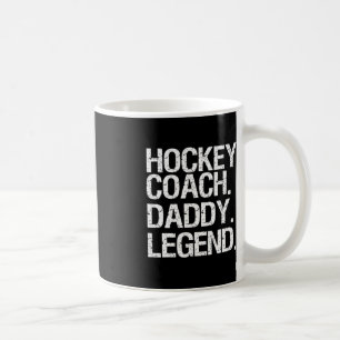 Hockey Coach Daddy Legend Ice Hockey Spieler Gesch Kaffeetasse