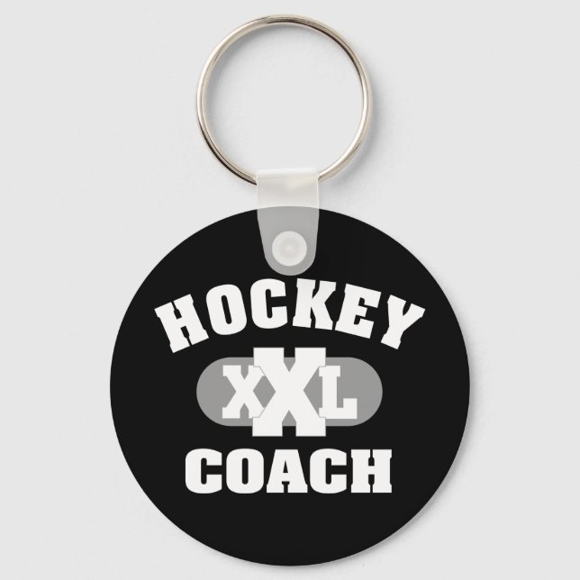 Hockey Coach Schlüsselanhänger (Vorderseite)