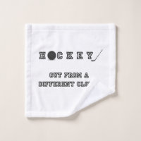 Hockey, coupé d'un autre tissu