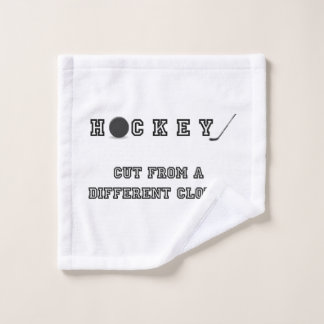 Hockey, coupé d'un autre tissu