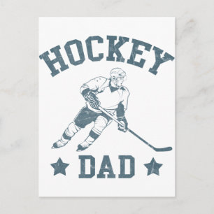 Hockey Dad Cards & Stickers Postkarte