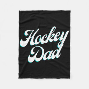 Hockey-Dad-Eis-Script für stolze Väter am Rand Fleecedecke