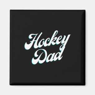 Hockey-Daddy-Eis-Script für stolze Väter an der Ei Magnet