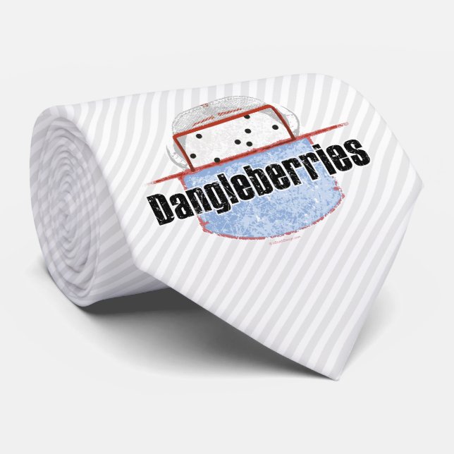 Hockey Dangleberries Krawatte (Gerollt)