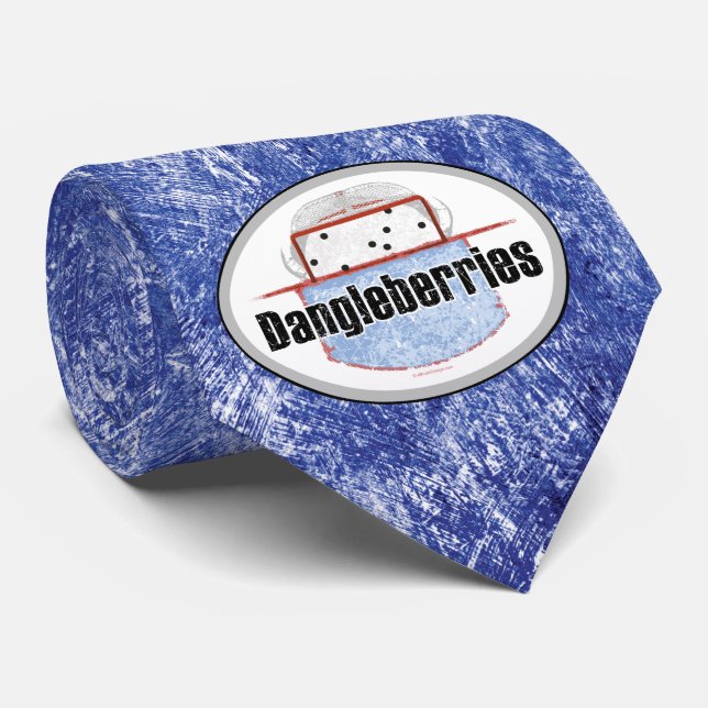 Hockey Dangleberries Krawatte (Gerollt)