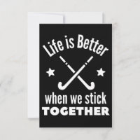 Hockey: Das Leben ist besser, wenn wir zusammenhal