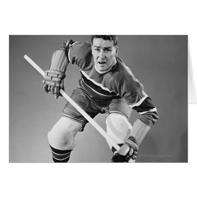 Hockey Defenseman (Vorderseite (Horizontal))