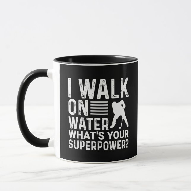 Hockey, den ich auf Wasser laufe Tasse (Links)