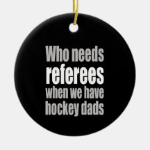 Hockey, der Schiedsrichter braucht, wenn wir Hocke