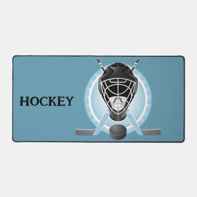 Hockey Design Desk Mat Schreibtischunterlage (Vorderseite)