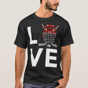 Hockey Design für Kinder Männer Eishockey T-Shirt