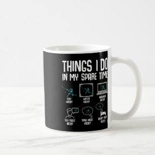 Hockey-Dinge, die ich in meiner Freizeit mache, Ei Kaffeetasse