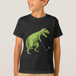 Hockey-Dinosaurier T-Rex-Spieler Männer Frauen Jug T-Shirt