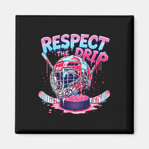 Hockey-Drip für Jungen Eiscreme-Drip Jugend Kinder Magnet