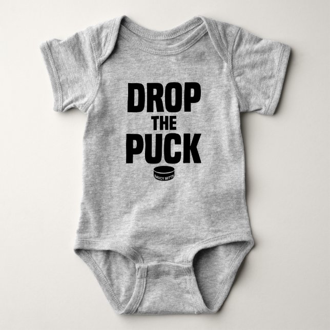 Hockey Drop Baby Strampler (Vorderseite)