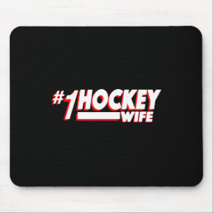 Hockey Ehefrau Hockey Ehefrau American Mousepad