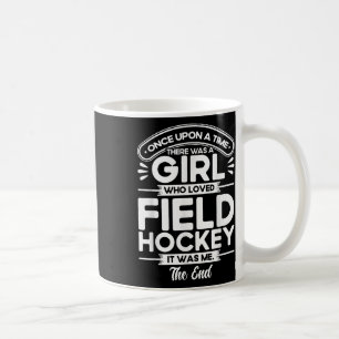 Hockey Eine Mädchen, das Hockey liebte _1 Kaffeetasse