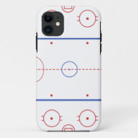 Hockey-Eisbahn iPhone Fall