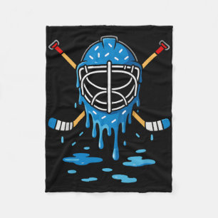 Hockey-Eiscreme-Tropf-Jungen-Mädchen-Eishockey-Jug Fleecedecke