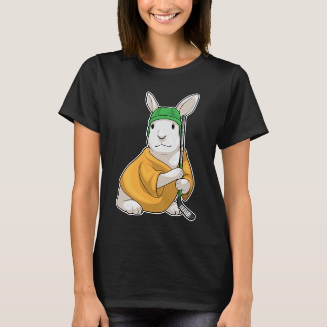 Hockey-Eishockey-Eishockey T-Shirt (Vorderseite)