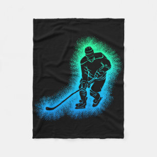Hockey Eishockey Kinder Jugend Jungen  Fleecedecke