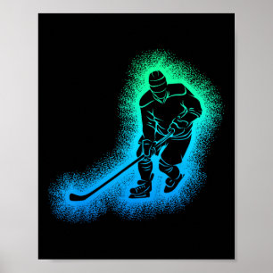 Hockey Eishockey Kinder Jugend Jungen Poster